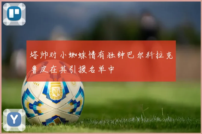 塔帅对小蜘蛛情有独钟巴尔科拉克鲁皮在其引援名单中